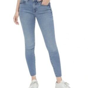 Gap True Skinny High Rise Light Wash